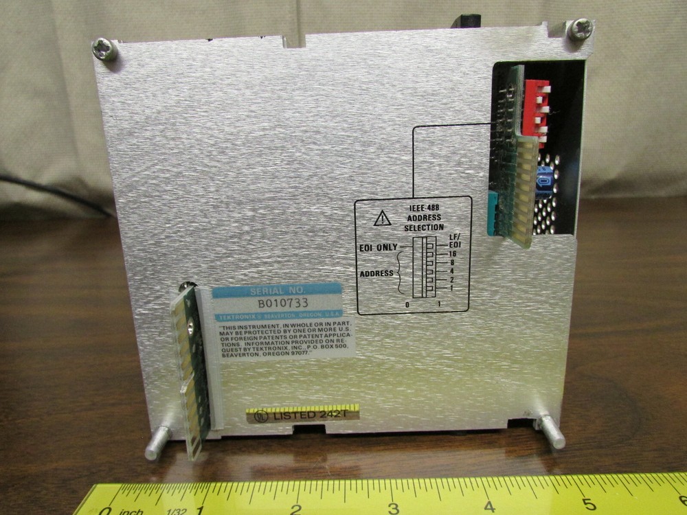 Tektronix Oscilloscope Plugin Module SI-5010 Programmable Scanner s/n B010733