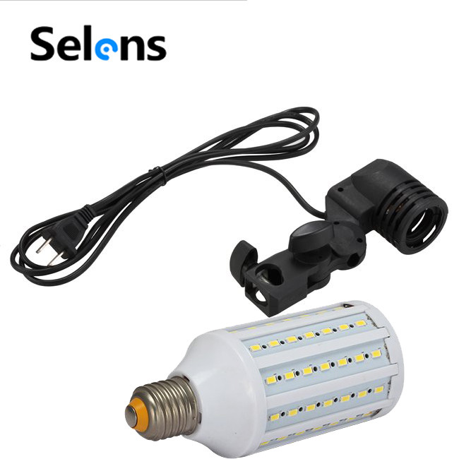 220V 20W LED 5500K Lamp Set Studio Continuous Light Bulb Dimmable Lighting Bulbs