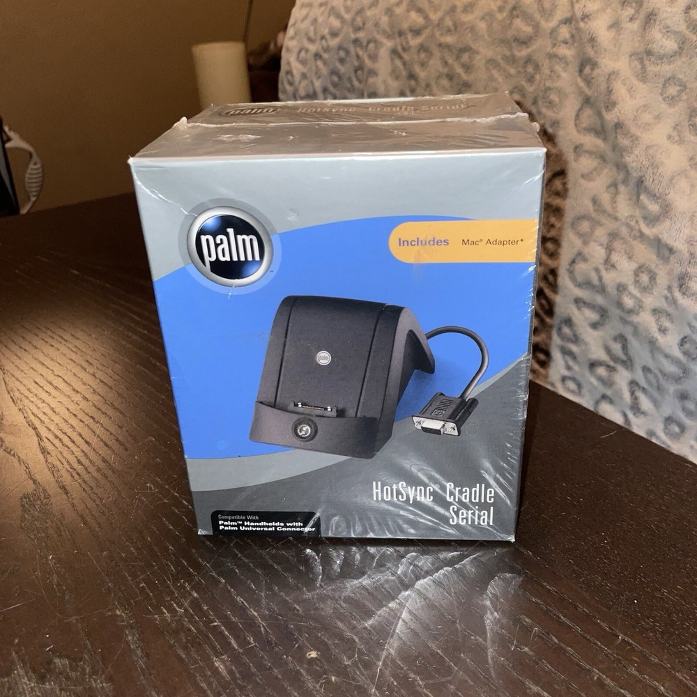 Palm HotSync Serial Cradle - Sealed in Retail Box - Includes MAC Adapter