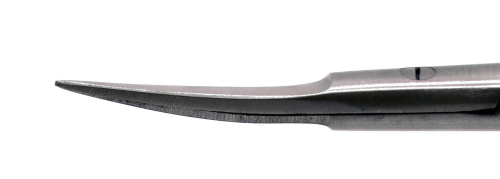 10× Yasargil Micro Scissors 7.5" Sharp/Sharp Upward Curved Surgical Instruments