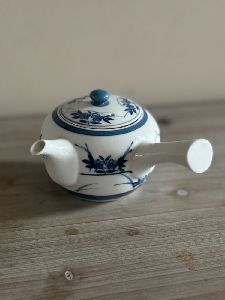 Japanese Teapot Art Pottery Studio Signed