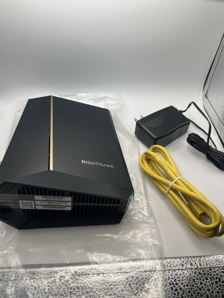 NETGEAR Nighthawk CM3000 DOCSIS 3.1 Mid/high-Split Cable Modem, Black