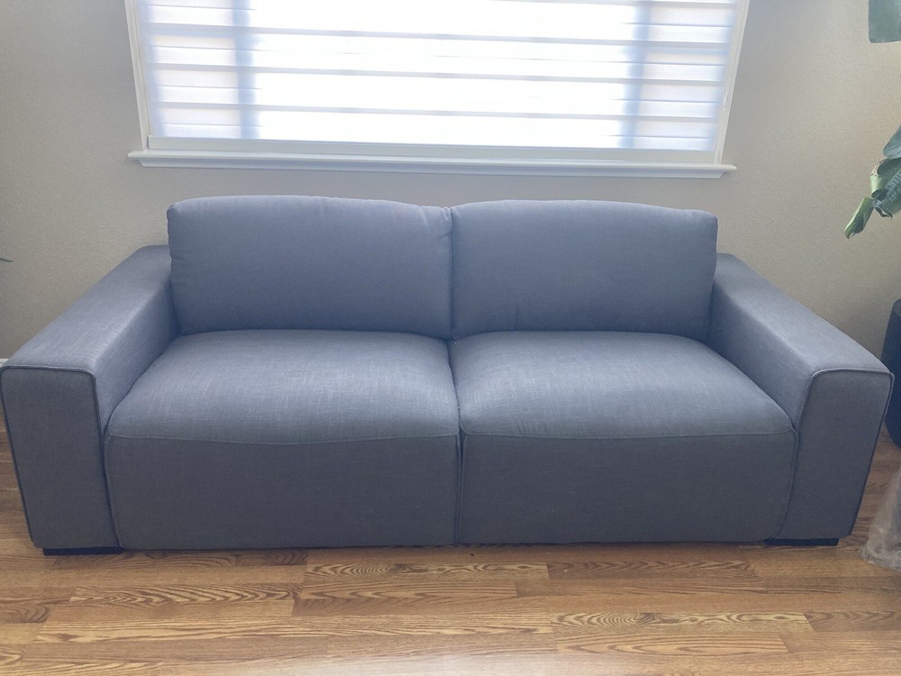 2 Identical Fabric Sofas - Slightly Used