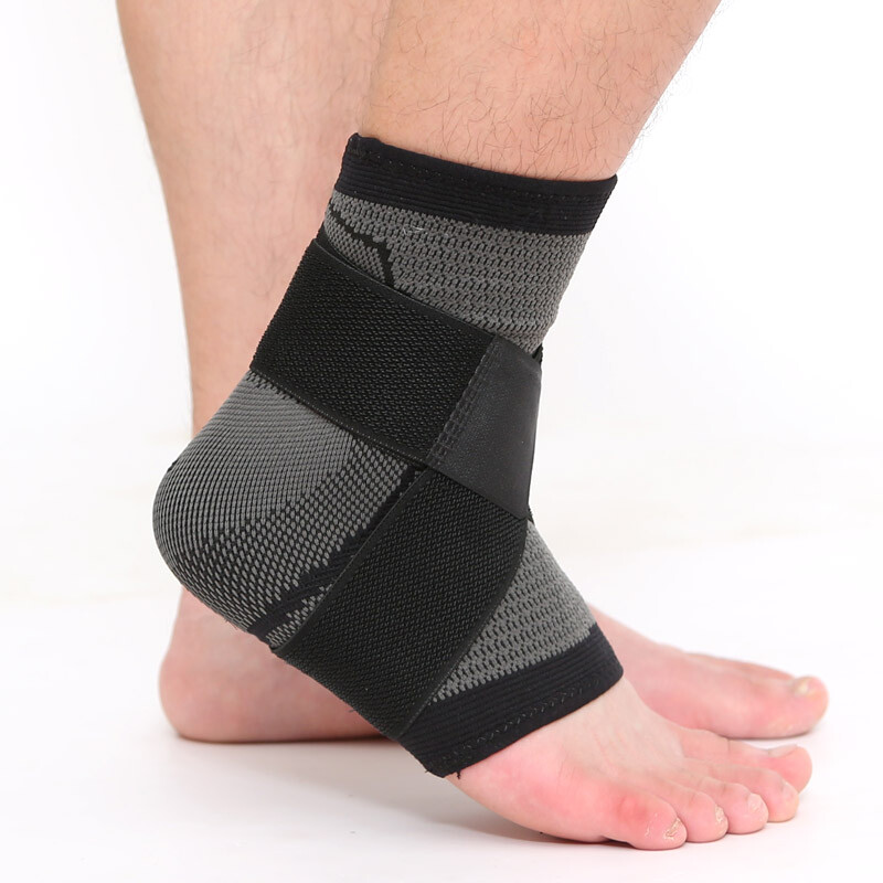 Adjustable Ankle Support Compression Strap Achilles Tendon Brace Sprain Sports