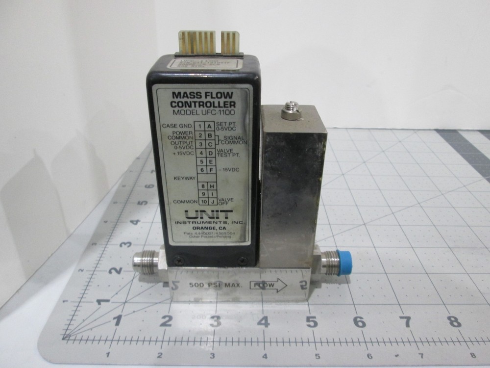 Unit, UFC-1100, Mass Flow Controller, SiH4, .5 SLM, Used