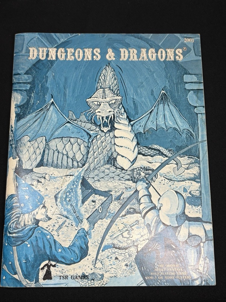 TSR D&D Dungeons & Dragons Basic Set 3rd Edition 1979 w/ Geomorphs (Read)