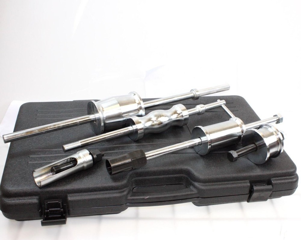 AUTO TRUCK DIESEL INJECTOR EXTRACTOR SLIDE HAMMER PULLER EXTRACTOR COMPLETE SET
