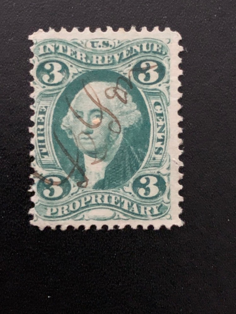 US Scott # R18c - Revenue Stamp (A)