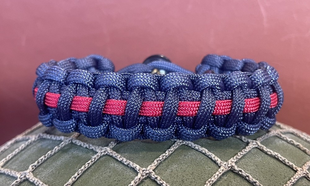Marine Corps Blood Stripe Bracelet