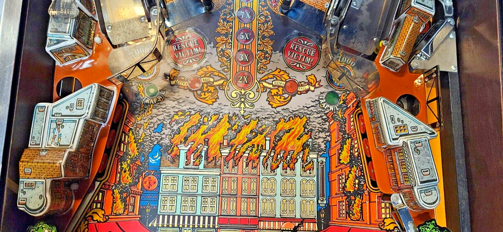 Fire! Pinball Machine Williams (1987) - 3527