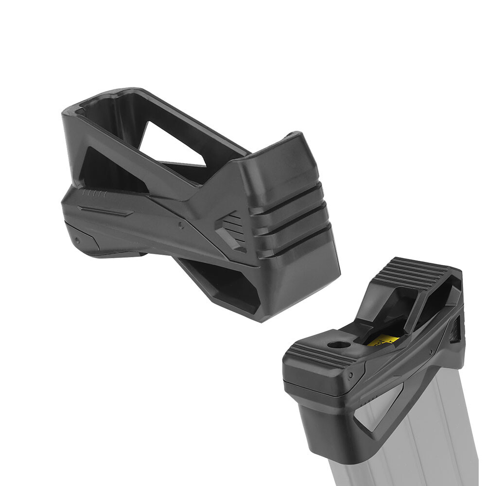 Tactical Fast Magazine Grip MAG Assist Puller 5.56 Rubber pull ring Pouch 2Pcs