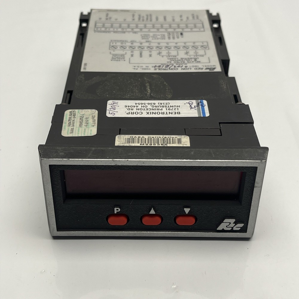 RLC Red Lion Controls IMD1 Panel Meter, IMD10102 Voltage DMM