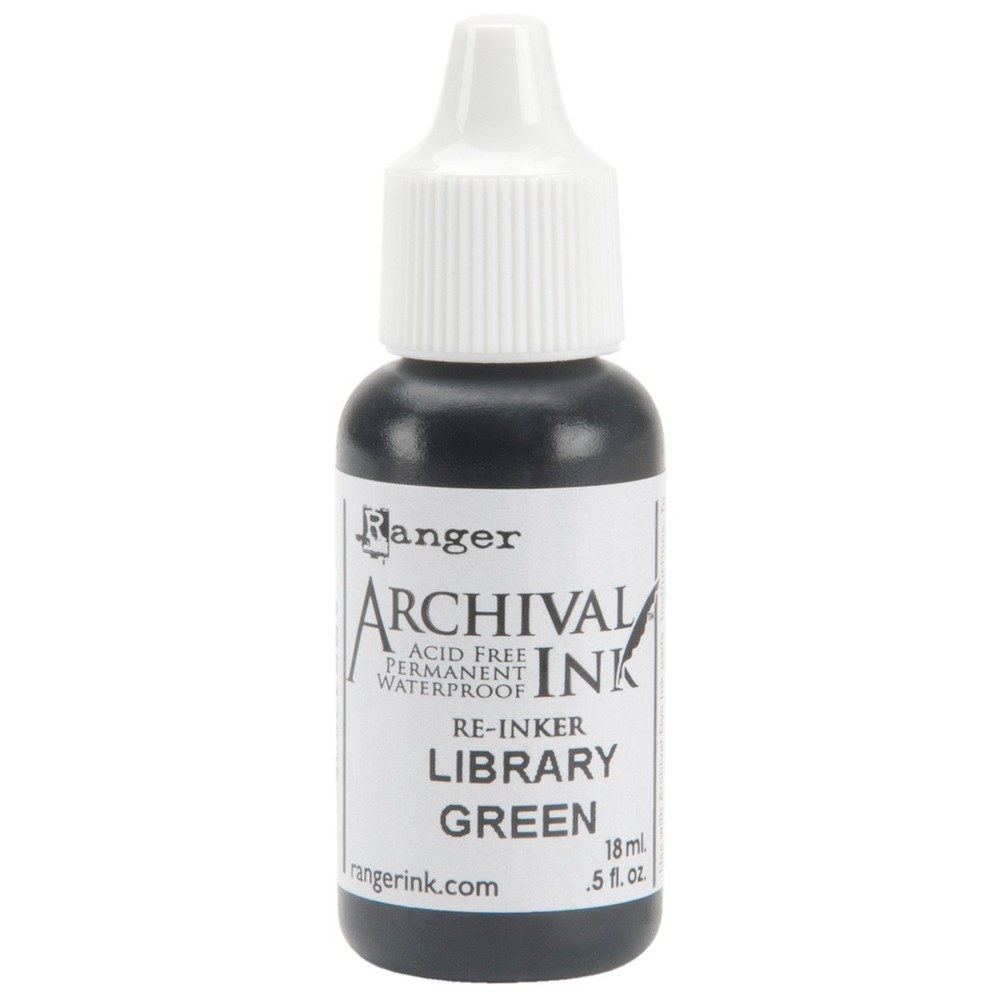 Archival Pad Re-Inker .5oz Library Green