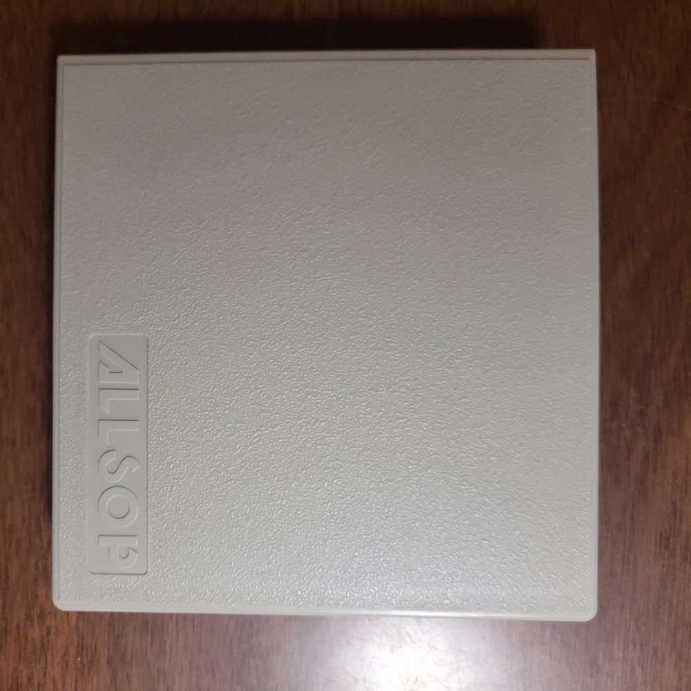 Vintage  ALLSOP Floppy Diskette Hard Storage Library Case .