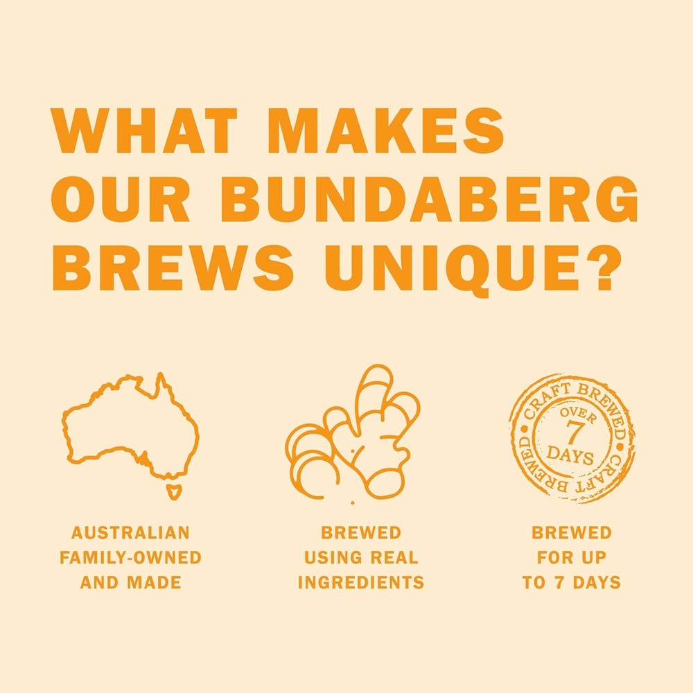 Bundaberg Ginger Beer, 6.8 Fl Oz Cans, (24 Pack)