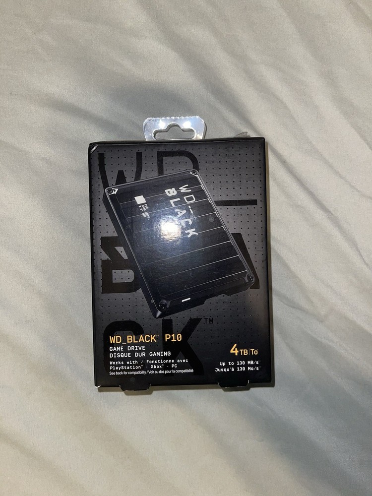 WD BLACK P10 4TB GAME DRIVE