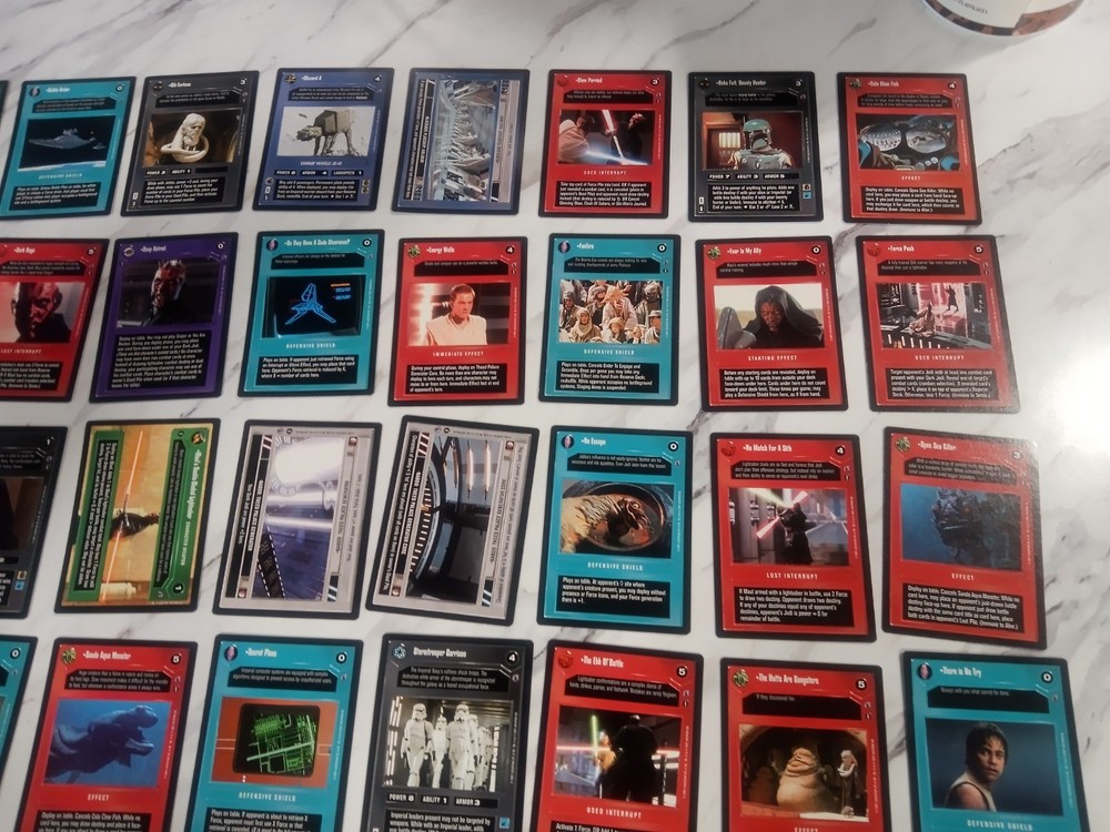 Star Wars CCG Reflections III Complete No Foils Includes Checklist