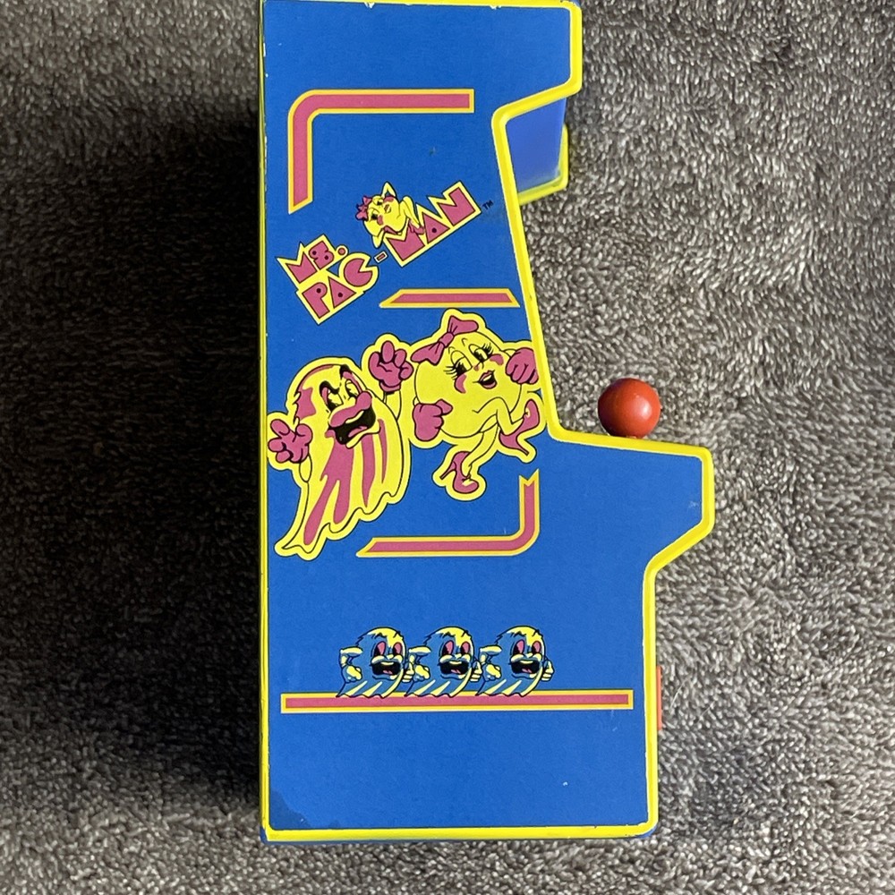 Ms. Pac-Man Arcade Mini Handheld Tabletop Game #09615 2018 Electronic -TESTED