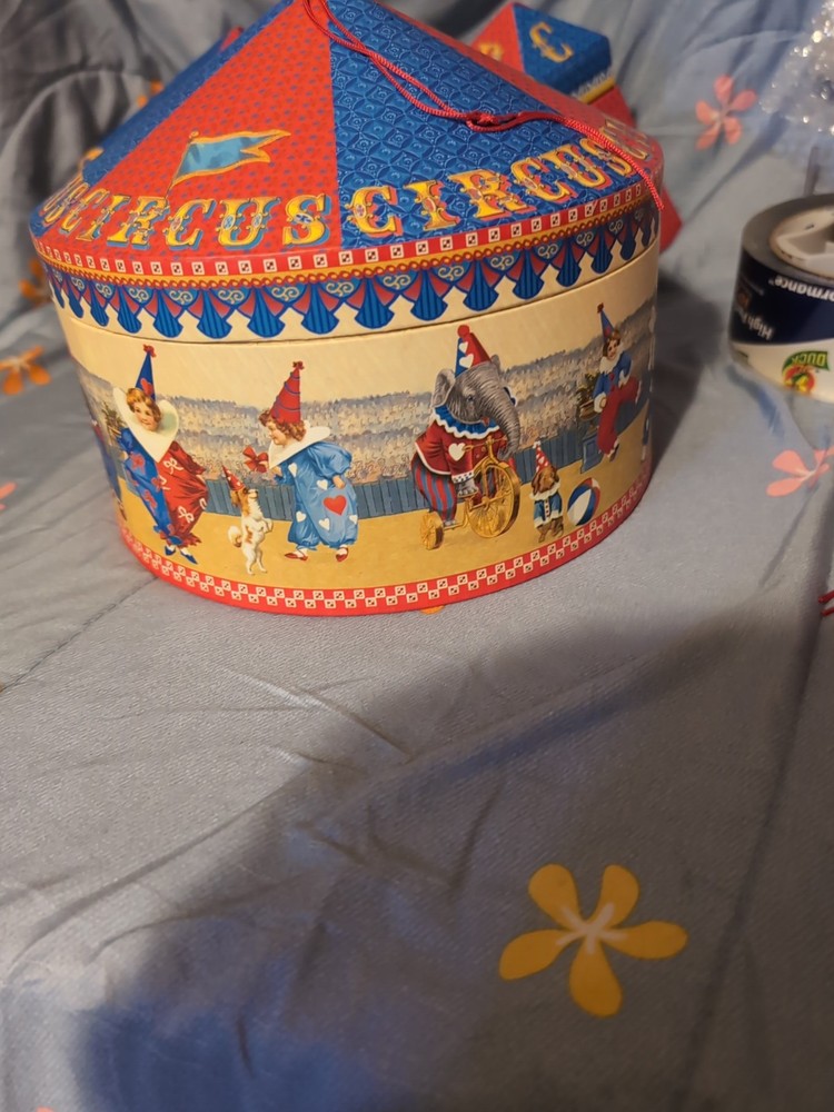 Punch Studio Nesting Boxes Carousel Circus Nesting Boxes By John Grossman