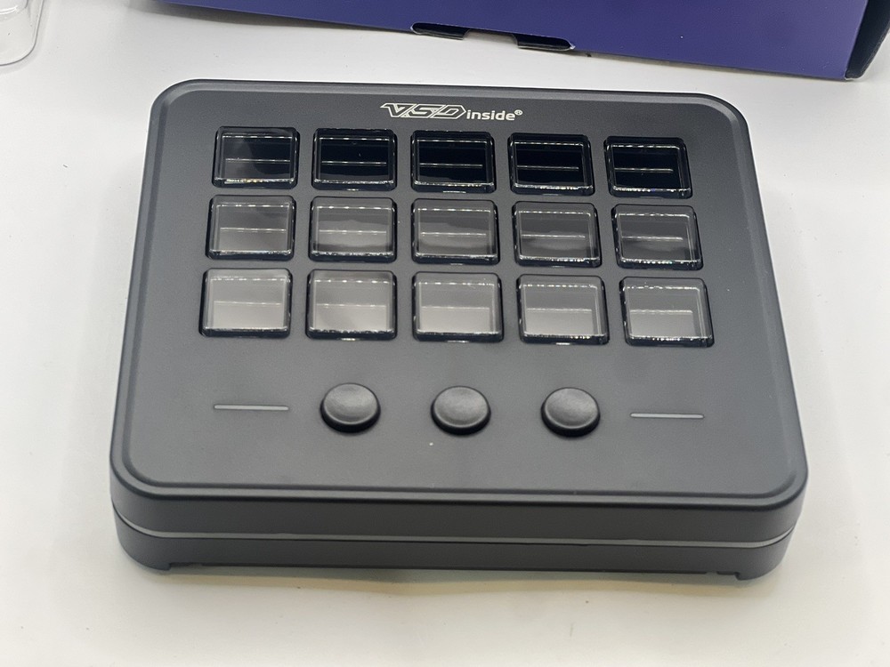 Vsdinside Stream Deck MK.2 – Studio Controller, 15 Macro Keys,