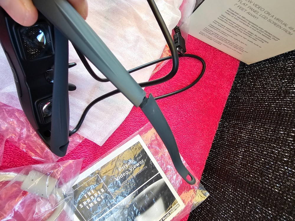 The Sharper Image Private Video Viewer In Original Package