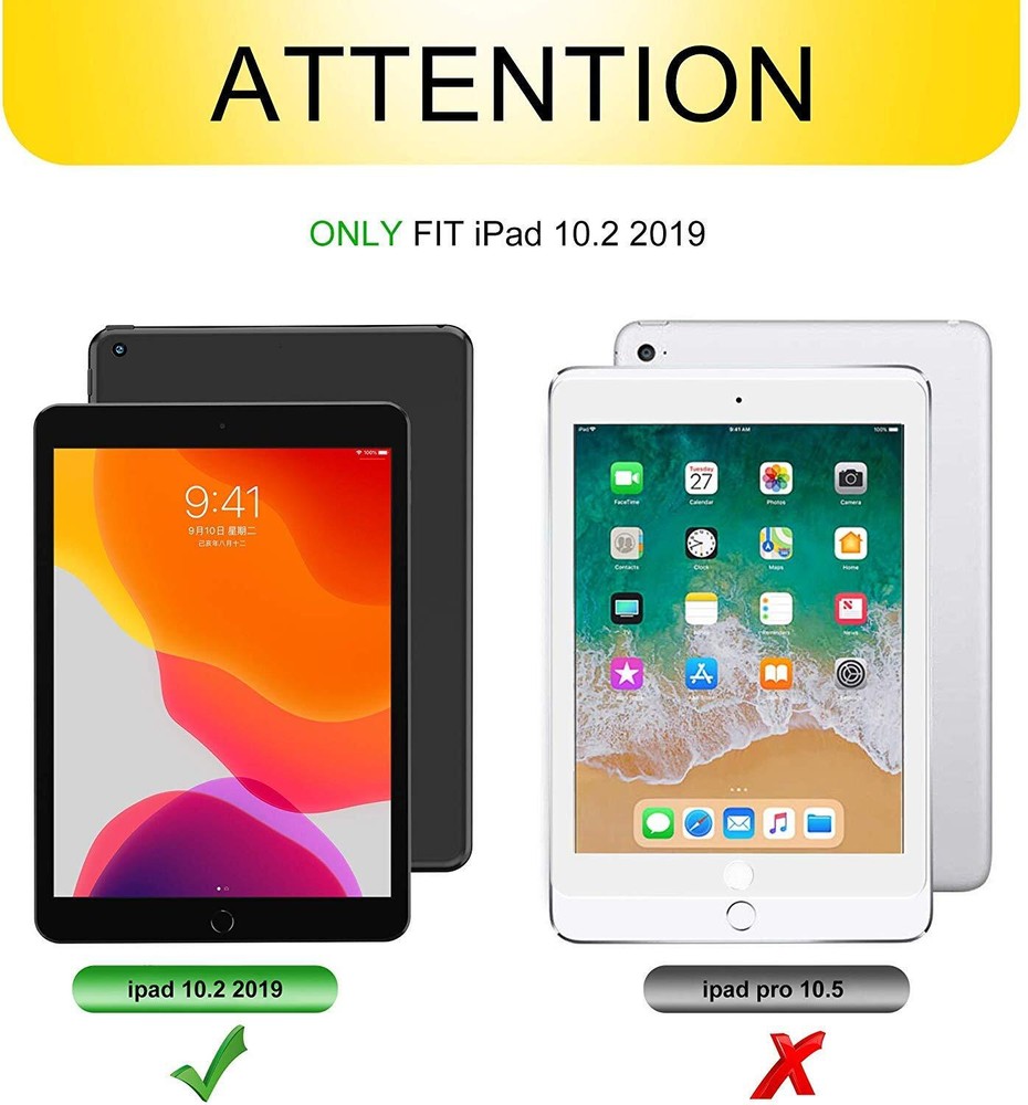 3 Pack Screen Protector Compatible with Ipad 9Th 8Th 7Th Generation