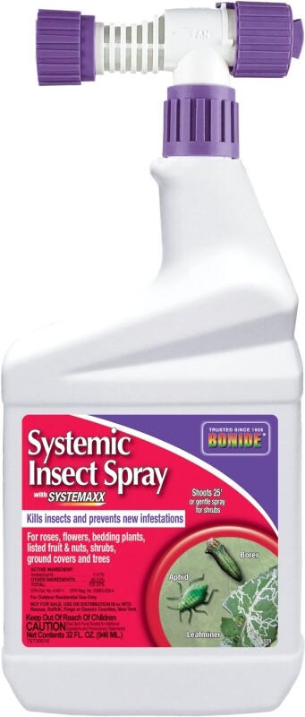 Bonide 939 Concentrated Systemic Insect Control, 32 oz Can Opaque/Tan