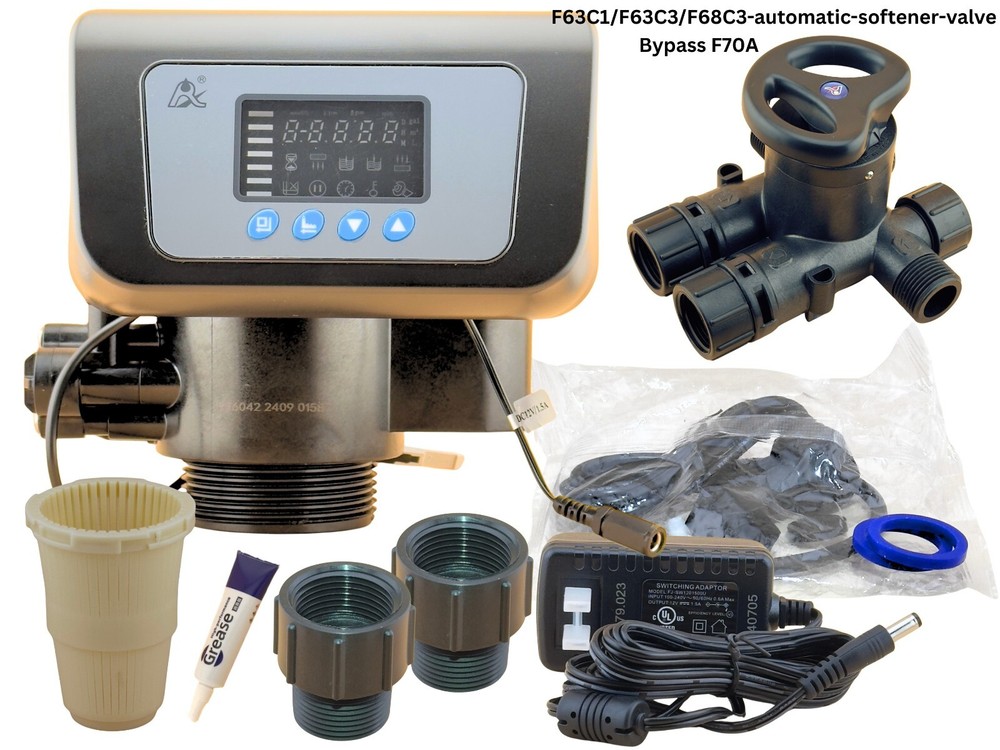 F63C✅ F68C✅ USAQUAPRO Automatic Softener Filter Control Valve Water Treatment⬇