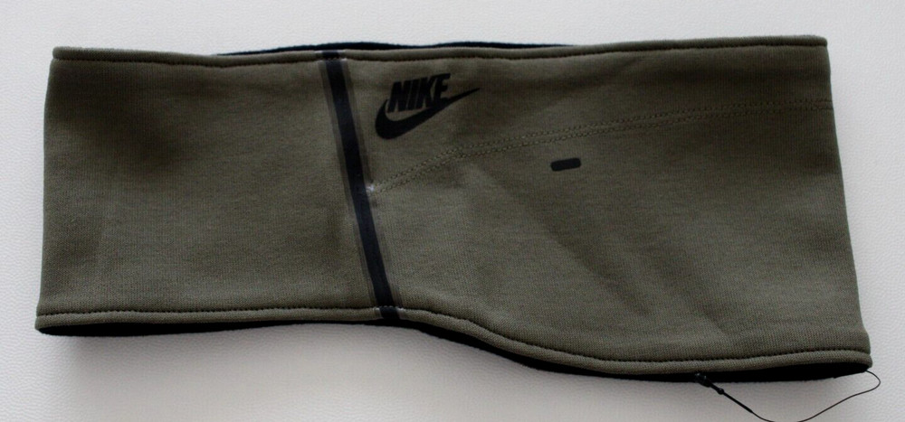 Nike Tech Fleece Headband Men's OSFM Medium Olive/Black