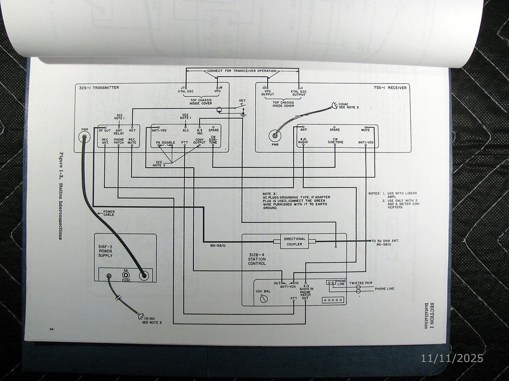 Reproduction Collins 32S-1 Transmitter Manual