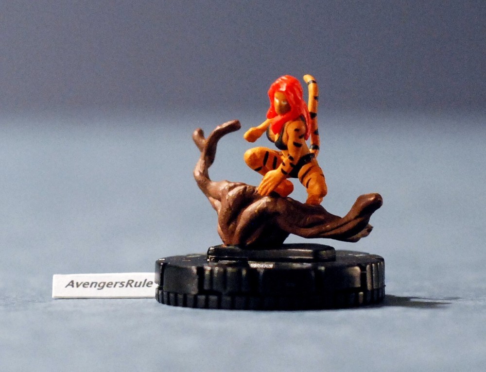 Marvel Heroclix Chaos War 036 Tigra Rare