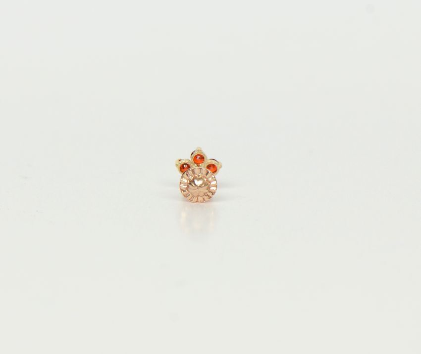 14K Yellow Gold Earring Screw Back