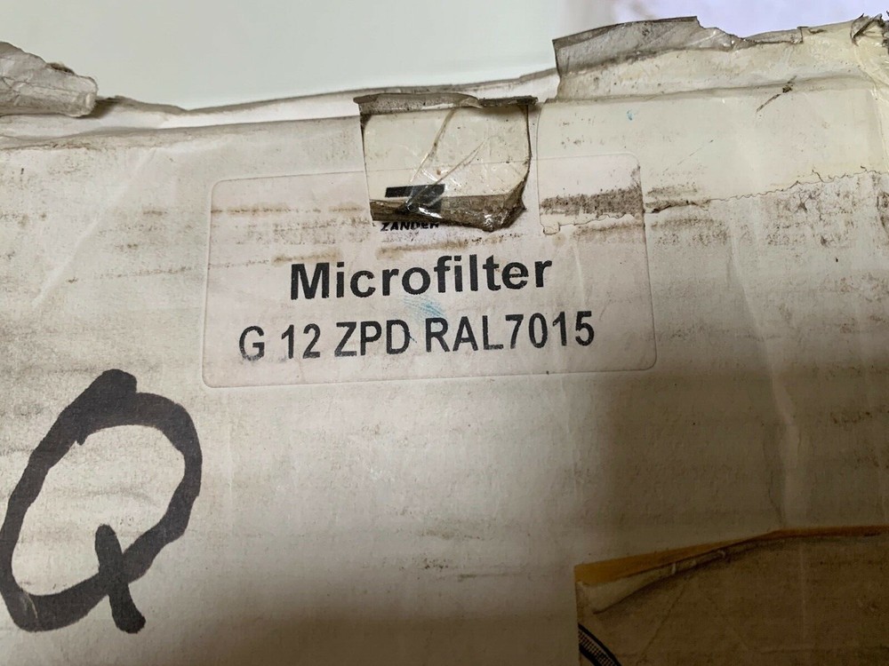 Zander Microfilter G12 ZPD; Element 2030ZP 10014406