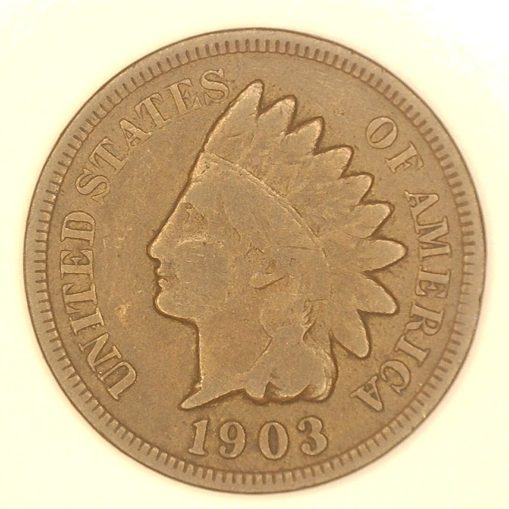 1903 P Indian Head Cent Rare Coin