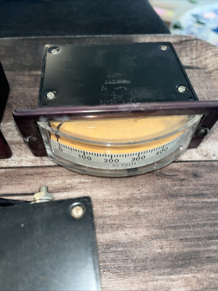International Instruments Panel Meter Lot Of 5 Untested