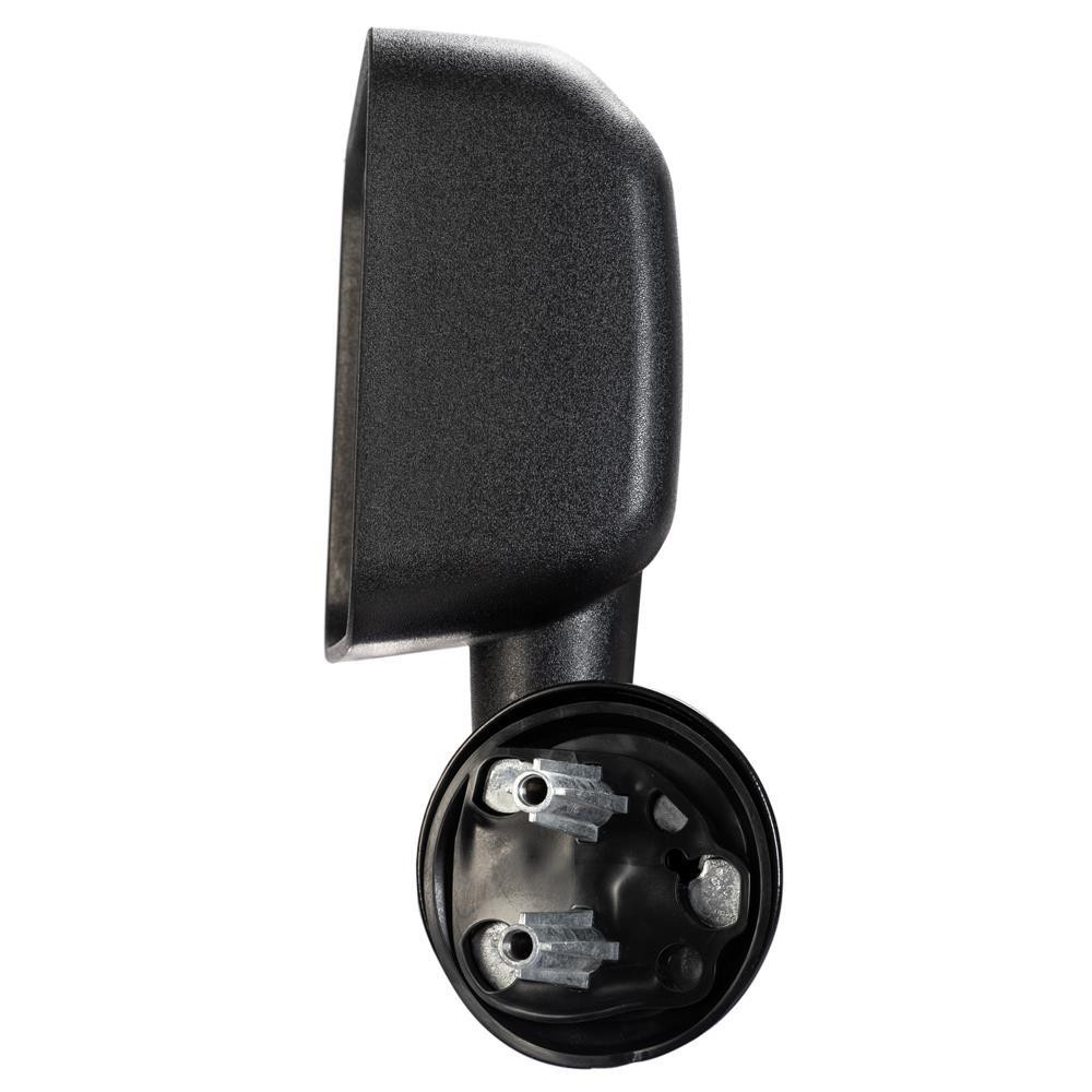 Manual Mirrors Left & Right Side Textured Black for 2007-2017 Jeep Wrangler