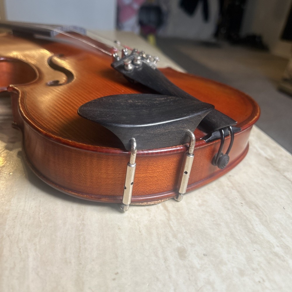 2004 Bianca Romanian Violin 4/4 Full Size – Needs Bridge Bow Strings - GC