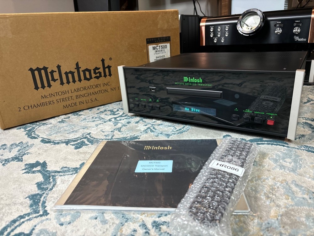 McIntosh MCT500 CD / SACD Transport - Excellent