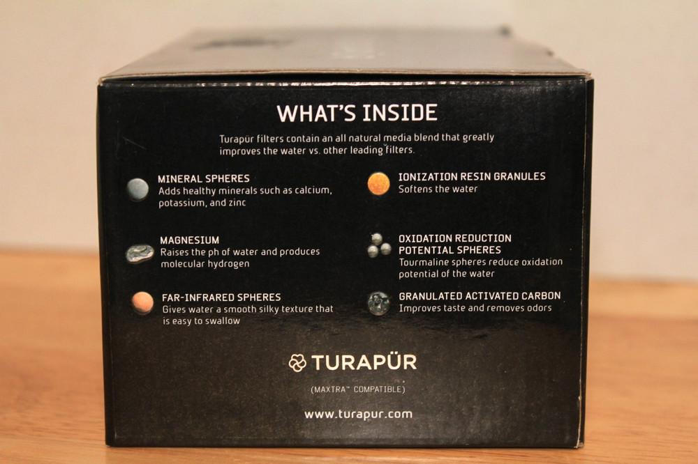 New Turapur Hydrogen Water Filter Maxtra Compatible 3 Filter Value Pack