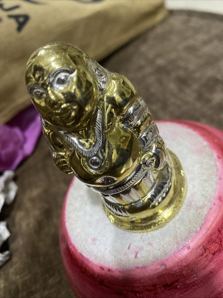 800 Solid Hallmark Silver Kuber Laughing Buddha Statue Buddha Statue 53GM Lucky