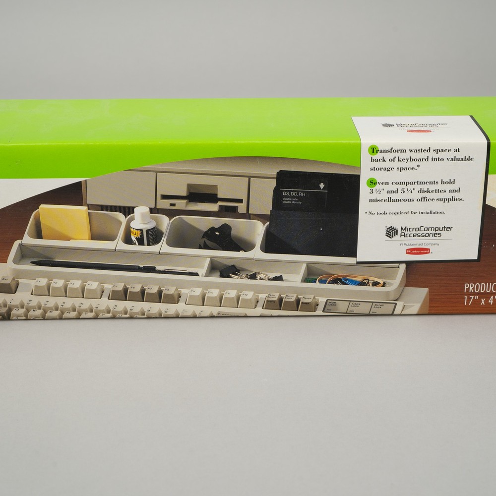 Vintage 1991 Keyboard Organizer by Rubbermaid MicroComputer Accessories