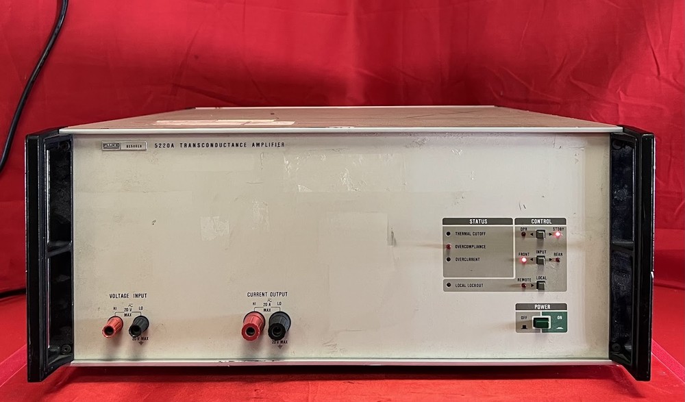 Fluke 5220A Transconductance Amp