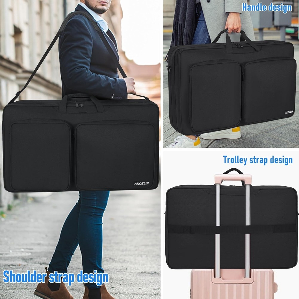 Secure DJ Controller Bag with Multiple Compartments