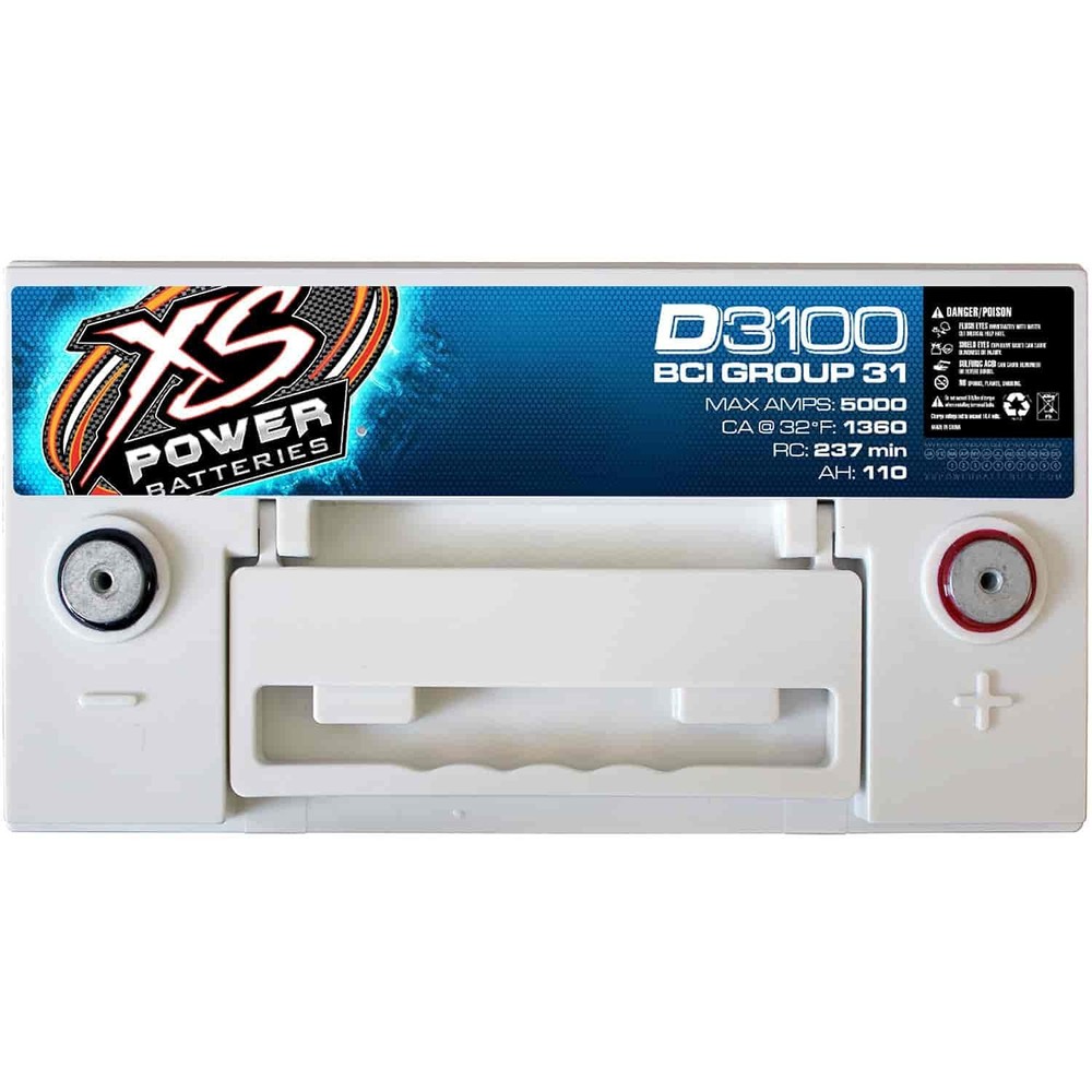 XS Power D3100 D-Series AGM Battery