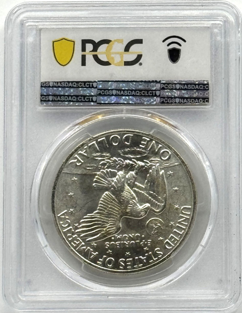 1971-S Eisenhower (Ike) Silver Dollar PCGS MS64 Blue Label