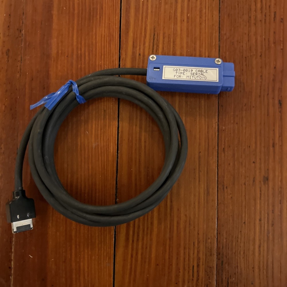 MTI EDP G03-0019 Serial Cable for Mitutoyo