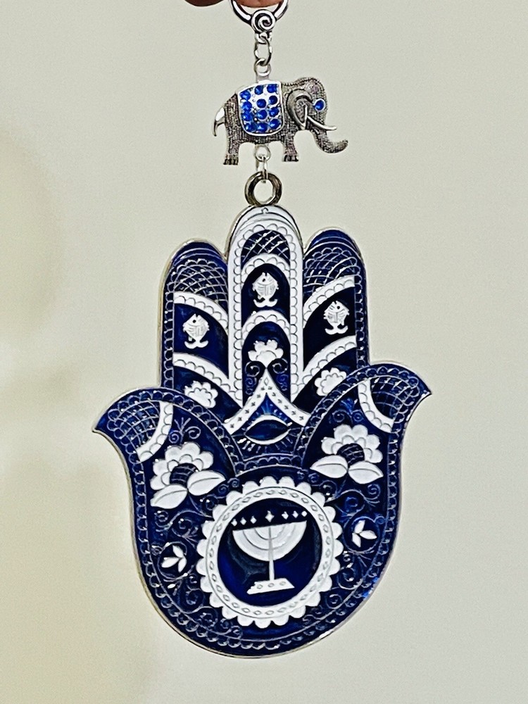 Evil Eye Lucky Hamza Hand Wall Hanging Protection Decor