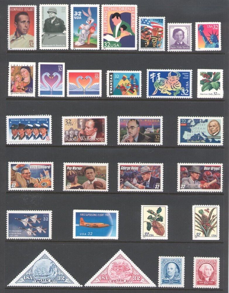1997 U.S. COMMEMORATIVE YEAR SET *50 STAMPS* MINT-NH