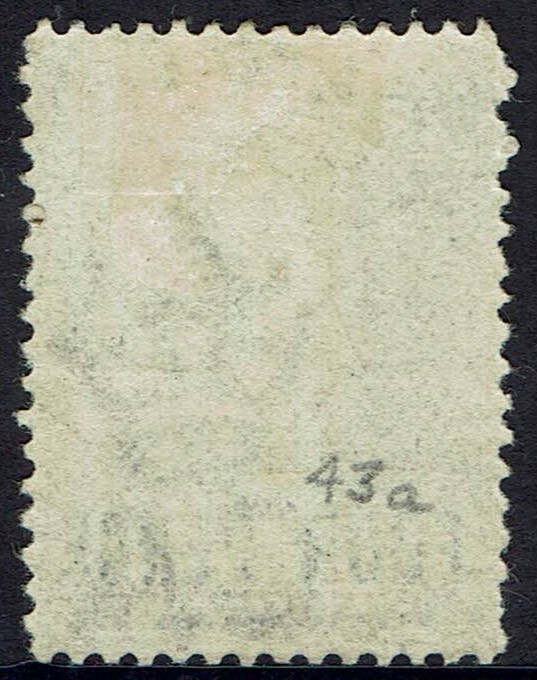 ST HELENA 1884 QV 4D WMK CROWN CA