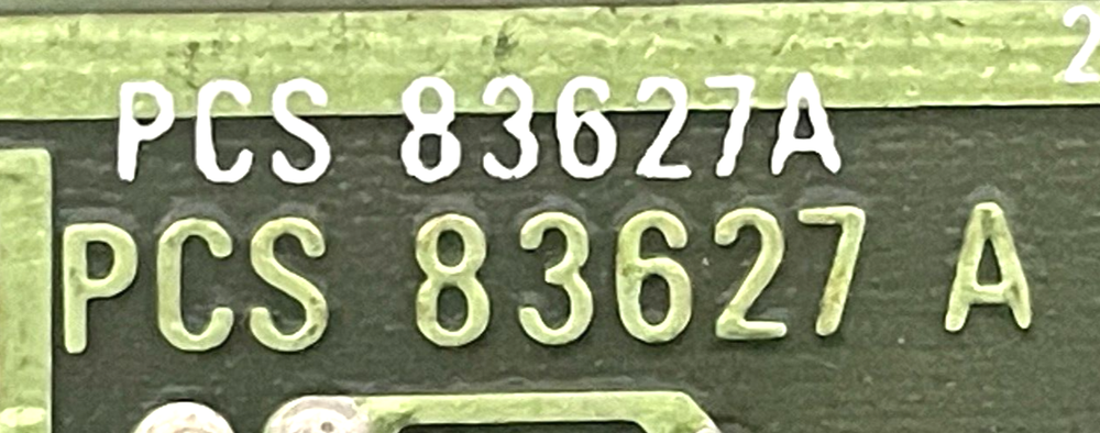 USED PCS83627A Circuit Board